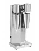 Frullino doppio in acciaio inox con capacità bicchiere ml 650x2 - Tasto con 2 velocità - linea economica - mm 232x170x530h