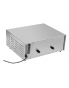 Forno pizza elettrico in acciaio inox con griglia adatta per 1 pizza da Ø 300mm - dimensioni camera mm 335x325x57h