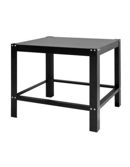 Supporto aperto per forno pizza a 2 camere di cottura da 9+9 pizze - cm 136,3x123,6x86h