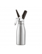 Sifone panna montata professionale in acciaio inox - capacità lt. 0,5