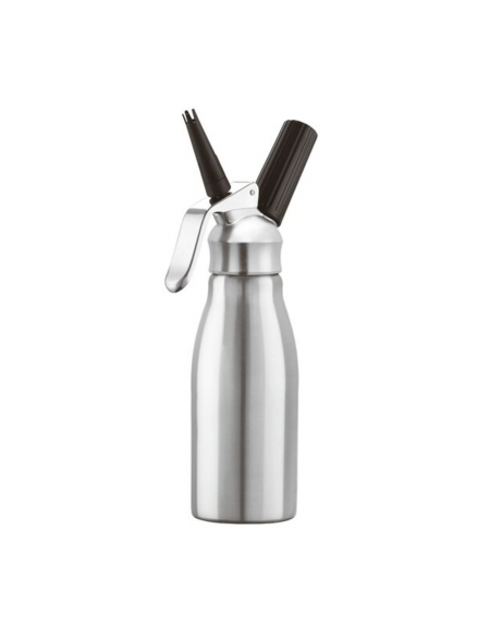 Sifone panna montata professionale in acciaio inox - capacità lt. 0,5