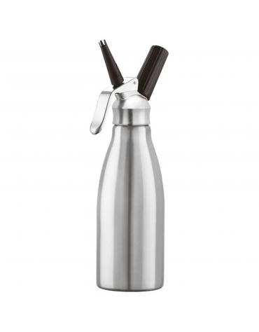 Sifone panna montata professionale in acciaio inox - capacità lt. 1