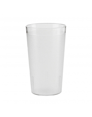 Bicchiere tumbler universale in SAN trasparente - capacità ml 290 - diametro cm 7 - altezza cm 11