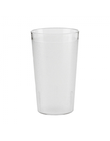 Bicchiere tumbler universale in SAN trasparente - capacità ml 290 - diametro cm 7 - altezza cm 11
