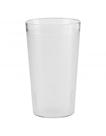 Bicchiere tumbler universale in SAN trasparente - capacità ml 480 - diametro cm 8 - altezza cm 15