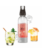 Sifone seltz in ABS e acciaio inox - capacità lt. 1