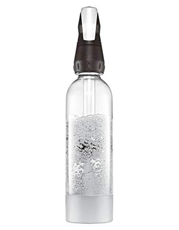 Sifone seltz in ABS e acciaio inox - capacità lt. 1