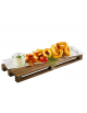 Tagliere mini pallet rettangolare in legno di betulla - cm 40x15x3h