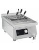 Cuocipasta a induzione professionale da banco - capacità lt 15 - incluso kit di 3 cestelli - Trifase Kw 5 - cm 40x70x34,8h