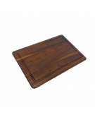 Tagliere rettangolare in legno di Iroko - cm 25x35x1,8h