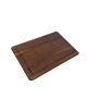 Tagliere rettangolare in legno di Iroko - cm 25x35x1,8h