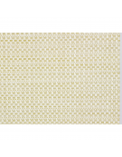 Set 6 tovagliette americane per colazione n poliestere e PVC - colore beige - cm 42x33