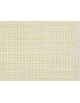 Set 6 tovagliette americane per colazione in poliestere e PVC - colore Beige - cm 42x33