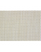 Set 6 tovagliette americane per colazione in poliestere e PVC - colore Beige-Grigio - cm 42x33