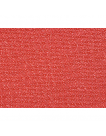 Set 6 tovagliette americane per colazione in poliestere e PVC - colore Corallo - cm 42x33