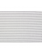 Set 6 tovagliette americane per colazione in poliestere e PVC - colore Gessato bianco - cm 42x33