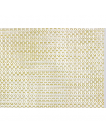 Runner da tavolo in poliestere e PVC - colore Beige - cm 42x180