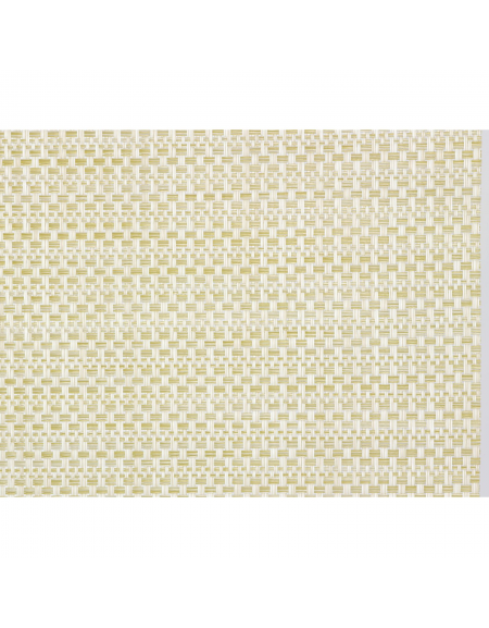 Runner da tavolo in poliestere e PVC - colore Beige - cm 42x180