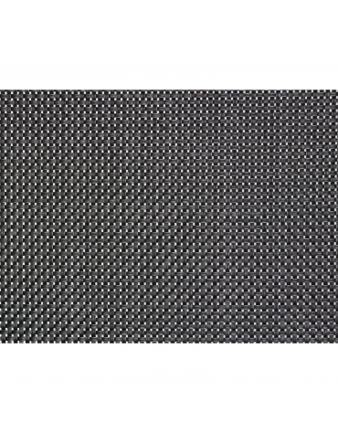 Runner da tavolo in poliestere e PVC - colore Nero - cm 42x180