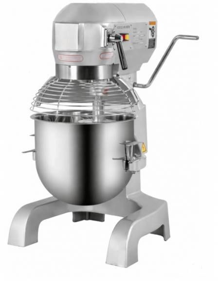 Impastatrice planetaria professionale, trasmissione ad cinghia - capacità Lt 40 / 4,5 Kg - linea economica - mm 620x630x1011h