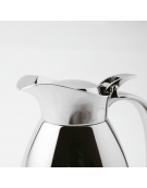 Caraffa termica in acciaio inox con finitura esterna lucida effetto specchio - capacità litri 1
