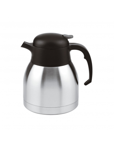 Caraffa termica in acciaio inox con finitura esterna satinata - capacità litri 1