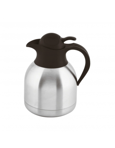 Caraffa termica in acciaio inox con finitura esterna satinata - capacità lt. 1