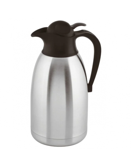 Caraffa termica in acciaio inox con finitura esterna satinata - capacità lt. 2