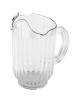 Brocca caraffa in policarbonato trasparente - diametro cm 12 - altezza cm 20 - capacità lt. 1,6