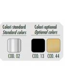 Espositore da banco-vetrina refrigerata statica +3°+5°C in acciaio inox a 2 piani-CAPACITA' N° 6 BACINELLE GN1/3-cm 179X38X38h