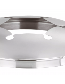 Set fonduta bourguignonne in acciaio inox - 13 pezzi - capacità lt. 2,2 - diametro cm 22 - altezza cm 23