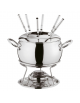 Set fonduta bourguignonne in acciaio inox - 13 pezzi - capacità lt. 2,2 - diametro cm 22 - altezza cm 23
