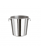 Secchiello vino in acciaio inox - diametro cm 20-15 - altezza cm 20