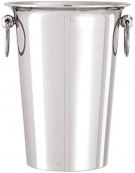 Secchio vino in acciaio inox - diametro cm 20 - altezza cm 25