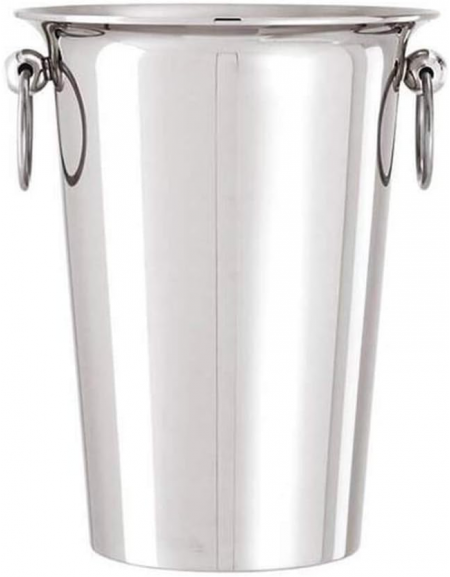 Secchio vino in acciaio inox - diametro cm 20 - altezza cm 25