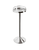 Colonna porta secchiello vino in acciaio inox   - diametro intero cm 20 - altezza cm 70,5