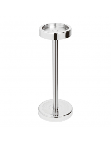 Colonna porta secchiello vino in acciaio inox - diametro intero cm 16 - altezza cm 64