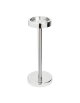Colonna porta secchiello vino in acciaio inox - diametro intero cm 20 - altezza cm 64