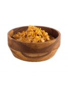 Ciotola coppa cereali in legno di acacia - capacità Lt. 1,8 - diametro cm 21 - altezza cm 8,5