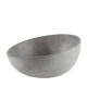Ciotola insalatiera in cemento - capacità Lt. 1,7 - diametro cm 26 - altezza cm 13