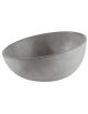 Ciotola insalatiera in cemento - capacità Lt. 2,5 - diametro cm 29,5 - altezza cm 14,5