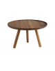 Alzata supporto buffet in legno di acacia - diametro cm 30,5 - altezza cm 20