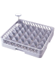 Cestello per lavaggio bicchieri in polipropilene - 36 scomparti cm 7,3x7,3x8,8h cad. - dimensioni tot. cm 50x50X10,3h