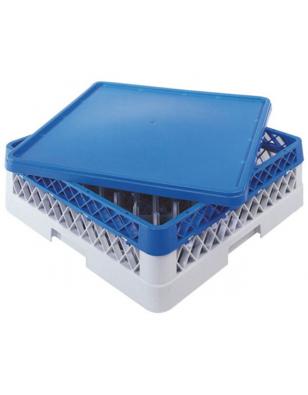 Coperchio per cestelli lavaggio bicchieri e stoviglie in polipropilene - cm 50,5x50,5x2,5h