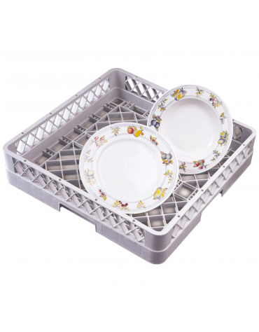 Cestello universale per lavaggio stoviglie in polipropilene - cm 50x50x10,3h
