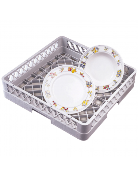 Cestello universale per lavaggio stoviglie in polipropilene - cm 50x50x10,3h