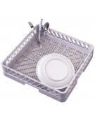 Cestello per lavaggio posate in polipropilene - cm 50x50x10,3h
