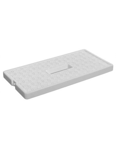 Accumulatore di freddo per vetrine refrigerata in polipropilene - cm 41x21x2,5h