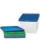 Coperchio in polipropilene per contenitore DN51358 - colore Blu