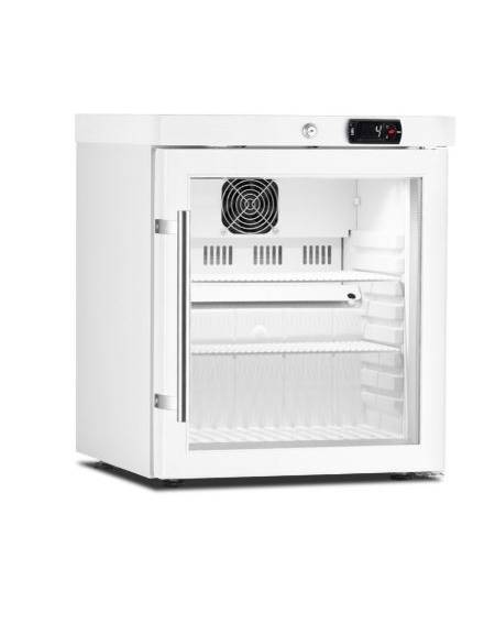 Frigorifero per farmaci piccolo con datalogger e porta a vetro - Capacità Lt 30 - Conforme alla farmacopea - cm 45x47x54h